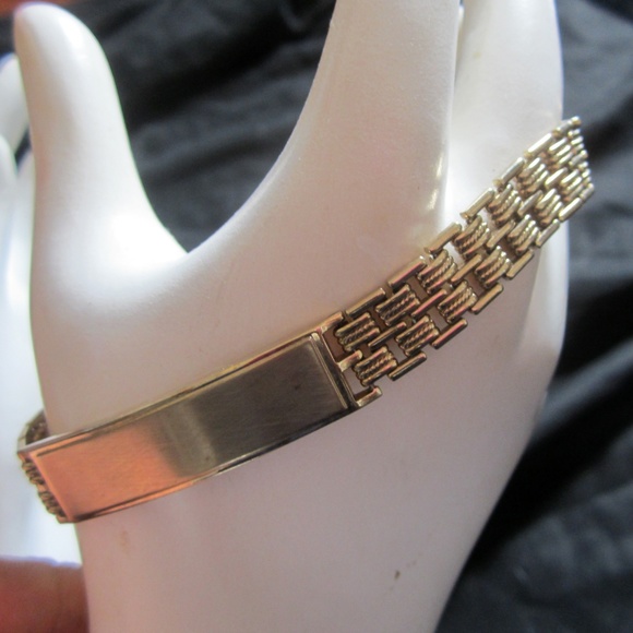 Speidel Jewelry - 5 FOR $25 Vntg SPEIDEL MONOGRAM Gold Bracelet 8.5" Speidel Jewelry - 5 FOR $25 Vntg SPEIDEL MONOGRAM Gold Bracelet 8.5"